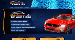 Desktop Screenshot of ishinecarwash.com